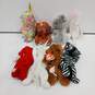Bundle of 8 TY Beanie Baby Plush Toys image number 2