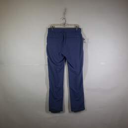 Mens Slash Pockets Straight Leg Flat Front Chino Pants Size 34/32 alternative image