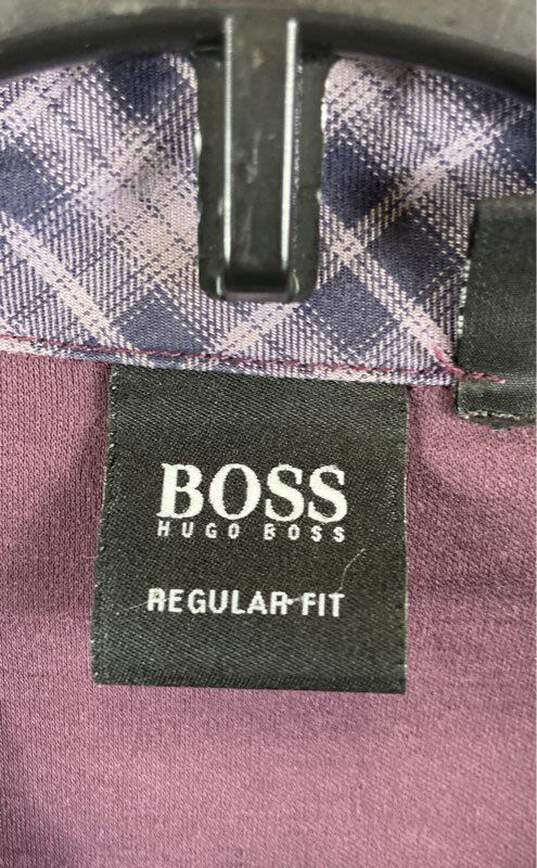 Hugo Boss Men Purple Polo Shirt M image number 3