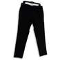 Womens Black Dark Wash Pockets Stretch Slim-Fit Skinny Leg Jeans Size 33 image number 1