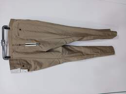 Men's Slim Cut Beige Dress Pants Sz 48 alternative image