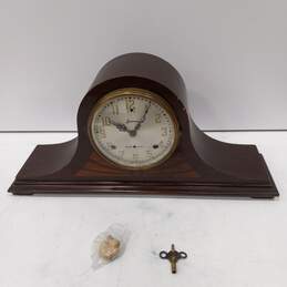 Vintage Sessions Silent Chime Mantle Clock