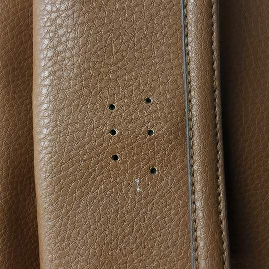 Anne Klein Women's Brown Leather Crossbody Bag image number 2