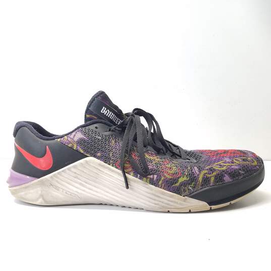 Nike Metcon 5 David and Goliath Purple Nebula Athletic Shoes Men's Size 11.5 image number 1