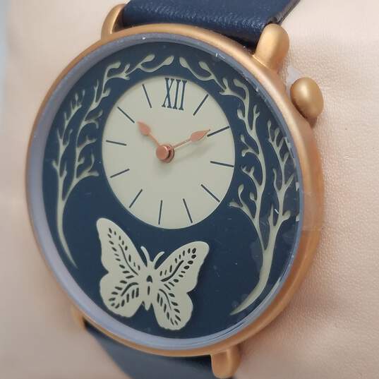 NEW! Dial By Sarah Dennis 38mm Butterfly Dial Analog Lady's Watch In Box 36.0g image number 4