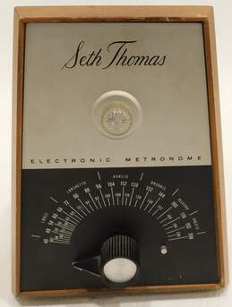 VNTG Seth Thomas Brand Electronic Metronome w/ Attached Power Cable alternative image