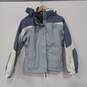 The North Face Women's Light Blue/Blue/White Layered Jacket Size S image number 1