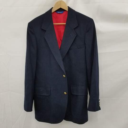 Pendleton Navy Blue Blazer Size 40 image number 1