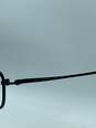 Calvin Klein Black Slim Rectangle Eyeglasses image number 7