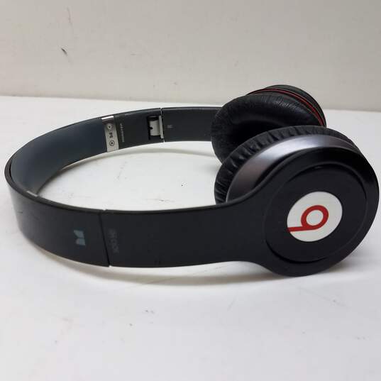 Beats by Dre Monster Solo HD Over-Ear Headphones Black - Untested image number 2