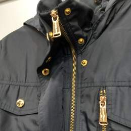 Michael Kors Hooded Full Zip Jacket Women's Size PM alternative image
