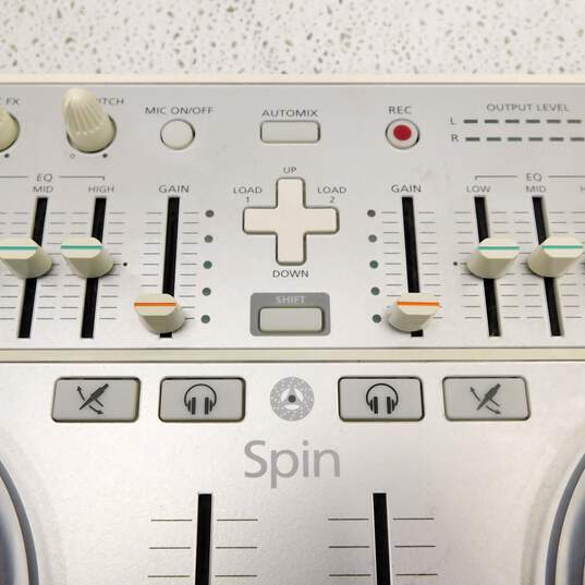 Vestax Brand Spin Model Silver DJ Controller image number 7
