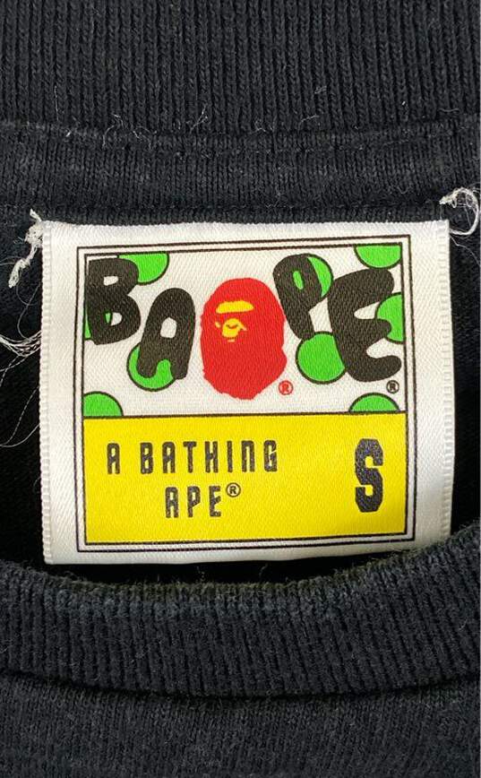 A Bathing Ape Black T-Shirt - Size Small image number 3