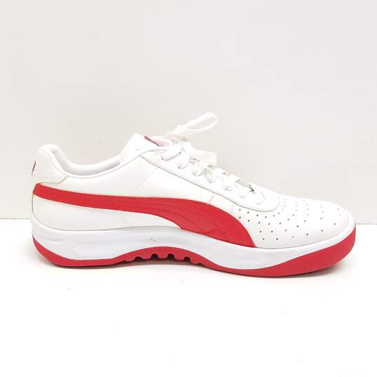 Puma Men's GV Special White/Red Sneakers Sz. 12 image number 2