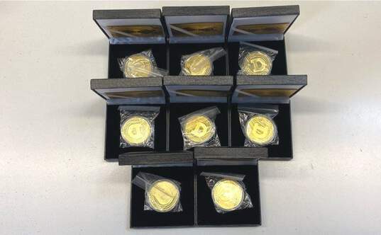Assorted Crypto Replica Novelty Coins Doge IOB image number 1