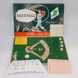 Parker Bros Board Game Baseball (1959 Ed