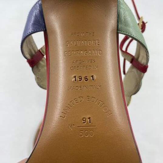 Salvatore Ferragamo Red heel Heel Women 7.5 image number 6