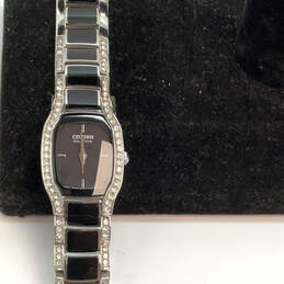 Designer Citizen Eco-Drive EW9780-57E Stainless Steel Analog Wristwatch