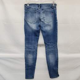 Vigoss The Moto Skinny Blue Jeans Size 26 alternative image
