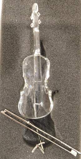 Swarovski Crystal 203056 Violin With Stand & Bow 7477 000 002