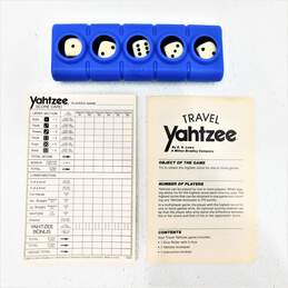 VINTAGE Travel Yahtzee Dice Game Complete IOB alternative image
