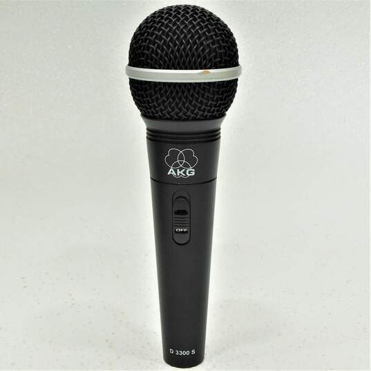 AKG Acoustics Brand D3300S Model Dynamic Microphone w/ Original Box image number 3