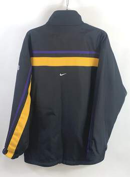 Nike Men Black Reversible LA Lakers Jacket L alternative image