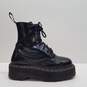 Dr. Martens Black Leather Platform 8 Eye Boots Women's Size 5 image number 1