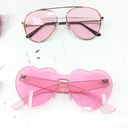 Assorted Barbiecore Sunglass Bundle (4) Pink alternative image