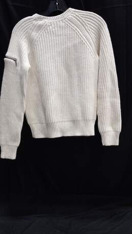 Tommy Hilfiger Jeans Women's Cream Colored Knit Sweater Size M alternative image