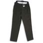 NWT Eddie Bauer Mens Gray Flat Front Slash Pocket Chino Pants Size 32X32 image number 1