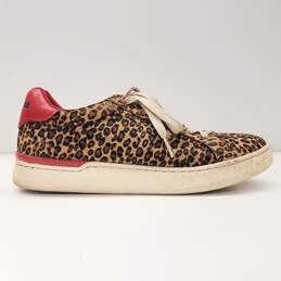 Coach Lowline Luxe Leopard Print Low Top Casual Sneaker Women's Size 8.5B alternative image