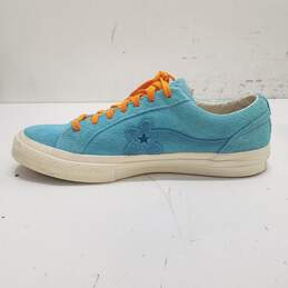 Converse x Golf Le Fleur Tyler the Creator One Star Ox Blue Sneakers Men's Size 12 alternative image