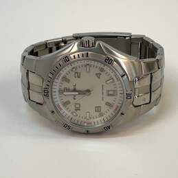 Design Fossil AM-4052 Silver-Tone Stainless Steel Analog Quartz Wristwatch alternative image