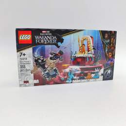 LEGO Marvel Super Heroes Factory Sealed Black Panther 76213 King Namor's Throne Room