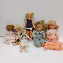 7PC Bundle of Assorted Vintage Dolls