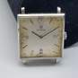 Mega Swiss 25mm 14k Gold 9 Diamond Automatic Vintage 16g Gold Watch image number 4