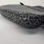 Fossil Black & Gray Patterned Coated Canvas Flat Small Crossbody image number 6