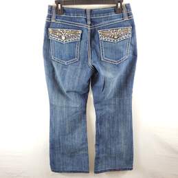 Inc International Women Blue Bootcut Jeans Sz 8P NWT alternative image