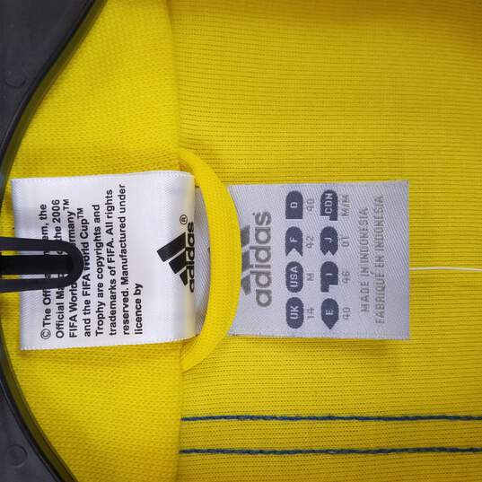Adidas Brasil Mens Green Zip Track Jacket NWT M | GoodwillFinds