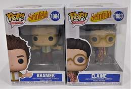 Funko Pop Television Seinfeld Elaine 1083 & Kramer 1084 Lot