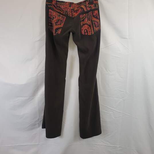 Yanak Women Green Flared Pants S NWT image number 2