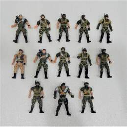Chap Mei Action Figures Lot Of 7 Military Toys 3.75” Army Green Beret Soldiers alternative image
