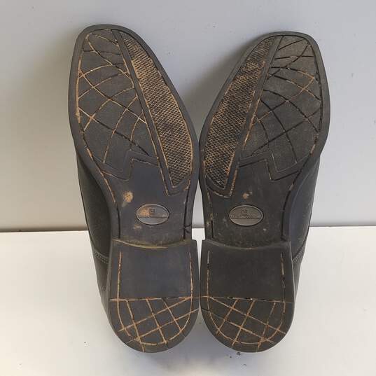 Sandro Moscoloni Black Leather Cap Toe Oxford Dress Shoes Men's Size 11.5 D image number 5