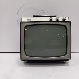 Vintage Sears Solid State Small Portable TV - Model 8100