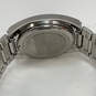Designer Invicta Silver-Tone Stainless Steel Oval Dial Digital Wristwatch image number 4