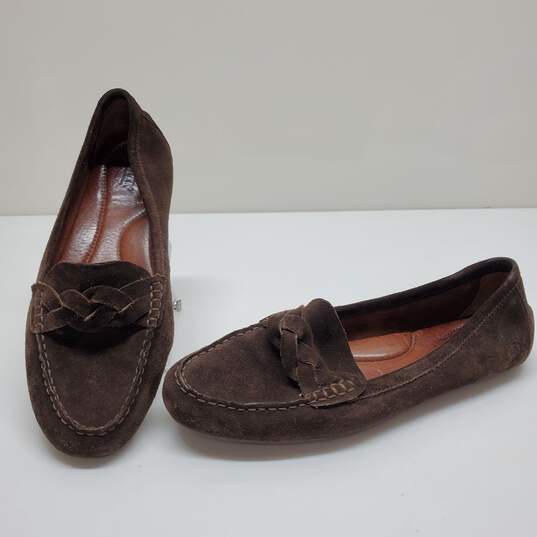 Born Women's Suede Loafer Kasa Flats image number 1