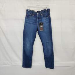 Levi's Blue Cotton High Rise Skinny Jeans WM Size 26x28 NWT