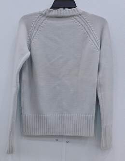 Women's Armani Gray Crewneck Sweater Size 6 alternative image