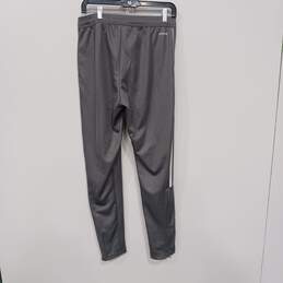 Adidas Gray And White Stiped Football/Soccer Pants Men's Size M NWT alternative image